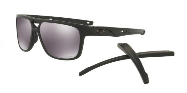 Oakley OO9382 CROSSRANGE PATCH Sunglasses, 938206 MATTE BLACK (BLACK)
