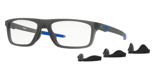Oakley OX8127 POMMEL Eyeglasses, 812702 SATIN GREY SMOKE (GREY)