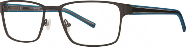 Jhane Barnes Divisor Eyeglasses, Black