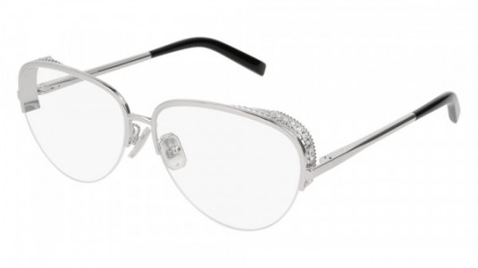 Boucheron BC0049O Eyeglasses, 002 - SILVER