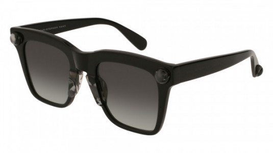 Christopher Kane CK0018S Sunglasses, 001 - BLACK with GREY lenses