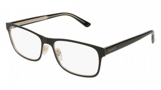 Gucci GG0317O Eyeglasses, 001 - BLACK