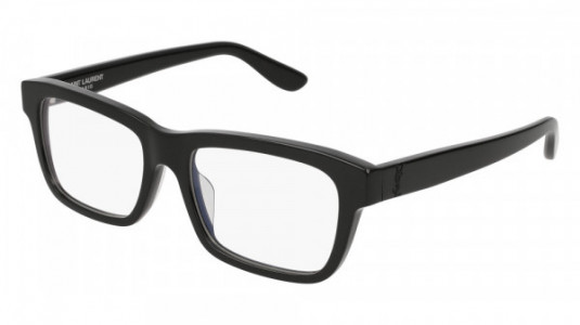 Saint Laurent SL M22/F Eyeglasses, 001 - BLACK