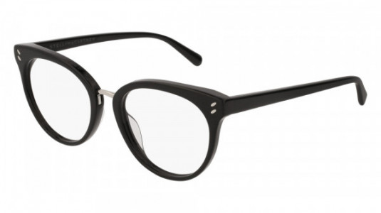 Stella McCartney SC0090OI Eyeglasses, 001 - BLACK