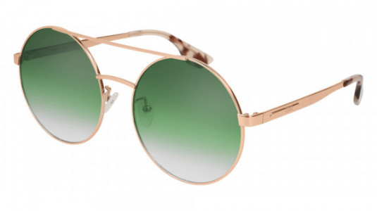 McQ MQ0092S Sunglasses, 005 - GOLD with SILVER lenses