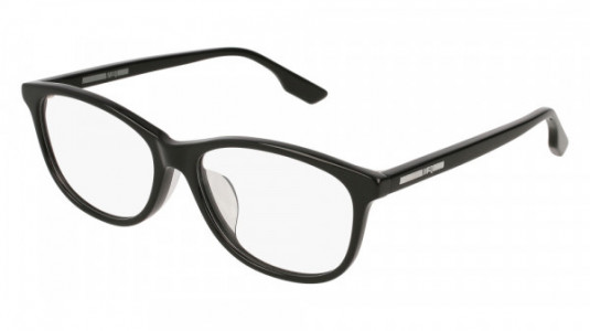 McQ MQ0100OA Eyeglasses, 001 - BLACK
