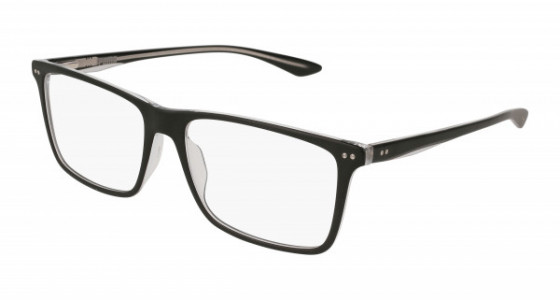 Puma PU0130O Eyeglasses, 007 - BLACK with TRANSPARENT lenses