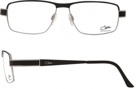 Cazal Cazal 7060 Eyeglasses, 002 Black-Silver