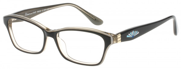 Diva Diva Trend 8107 Eyeglasses, BLACK-GREY (3PT)