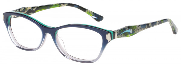 Diva Diva Trend 8109 Eyeglasses, BLUE-CRYSTAL-AQUA (DV3)