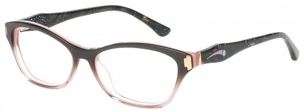 Diva Diva Trend 8109 Eyeglasses, GREY-CRYSTAL-PINK (DV4)