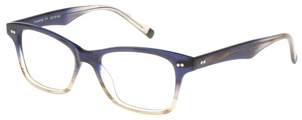 Exces Exces 3143 Eyeglasses, GREY-NAVY-CRYSTAL (711)