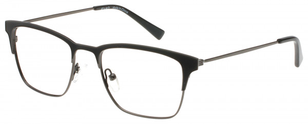 Exces Exces Slim Fit 6 Eyeglasses, BLACK-GUNMETAL (171)