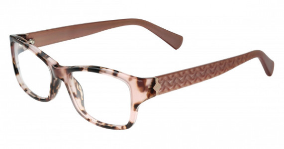 Cole Haan CH5011 Eyeglasses, 260 Blush Tortoise