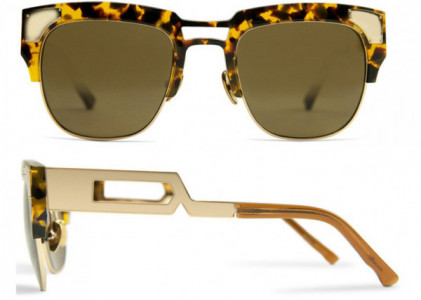 Coco and Breezy Coco and Breezy Evolution Sunglasses, 102 Tortoise-Gold/Brown Gradient Lenses