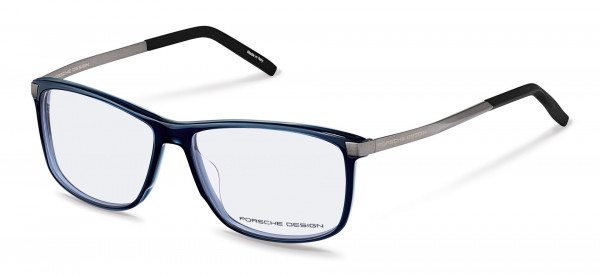 Porsche Design P8319 Eyeglasses, C dark blue transparent