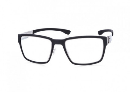 ic! berlin Nino S. Eyeglasses, Chrome-Black