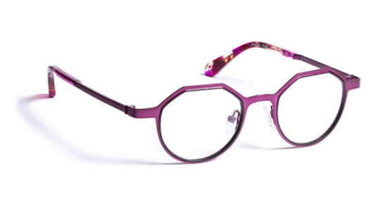 J.F. Rey PM043 Eyeglasses, PLUM/BLACK (7500)