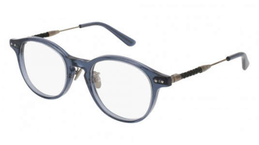 Bottega Veneta BV0109OA Eyeglasses, 004 - BLUE with BLACK temples