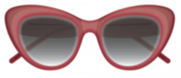 Pomellato PM0043S Sunglasses, 001 - BURGUNDY with GREY lenses