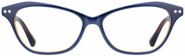 Cinzia Designs CIN-5078 Eyeglasses, 1 - Denim / Amber