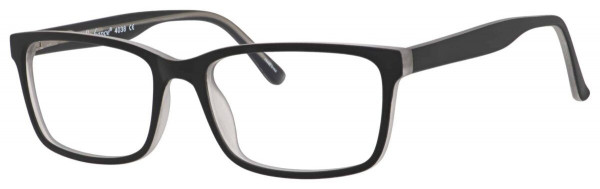Enhance EN4038 Eyeglasses, Matte Black/Crystal