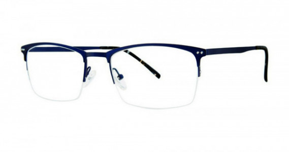 Big Mens Eyewear Club BIG SWING Eyeglasses, Matte Navy