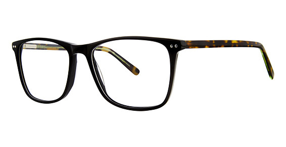 Big Mens Eyewear Club BIG TIMBER Eyeglasses, Black/Tortoise