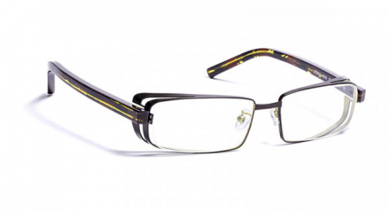 J.F. Rey JF2812 Eyeglasses, JF2812 9040 BROWN/GREEN (9040)