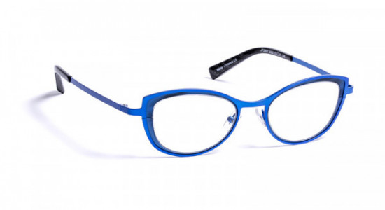 J.F. Rey JF2807 Eyeglasses, BLUE/BRUSHED BLUE (2022)