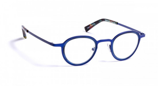 J.F. Rey JF2805 Eyeglasses, BLUE/BRUSHED BLUE (2022)