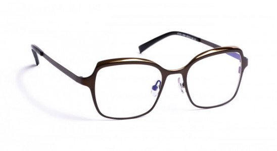 J.F. Rey JF2781 Eyeglasses, SATIN BROWN/SHINY BROWN (9090)