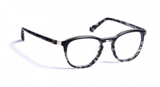 J.F. Rey JF1452 Eyeglasses, TOP BLACK/DEMI BLACK/SHINY GOLD (0500)