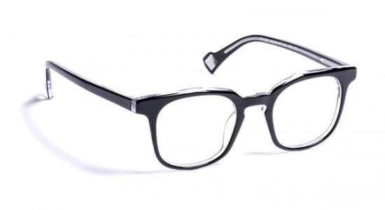 J.F. Rey JF1450 Eyeglasses, BLACK/CRYSTAL (0010)