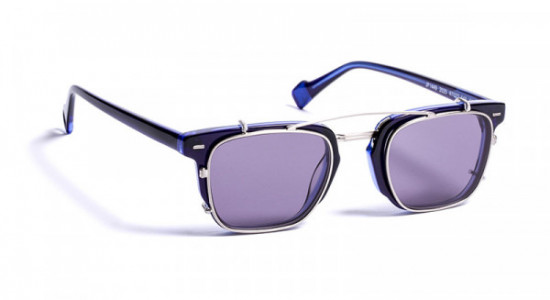 J.F. Rey JF1449 Eyeglasses, BLUE WITH SUN CLIP (2025)