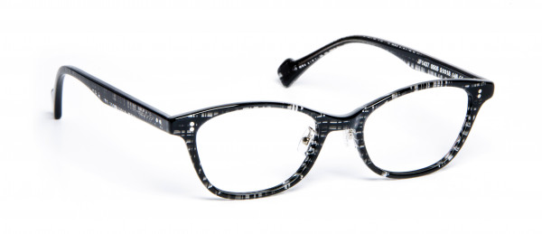 J.F. Rey JF1437 Eyeglasses, JF1437 0505 CROSS BLACK (0505)