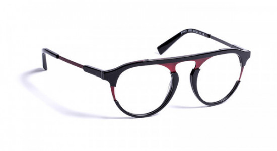 J.F. Rey JF1431 Eyeglasses, BLACK/RED (0030)
