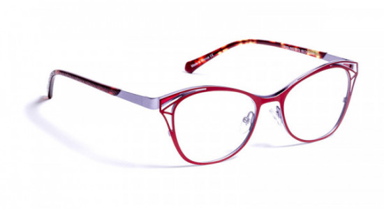 Boz by J.F. Rey FEELING Eyeglasses, RED/PARMA (3072)