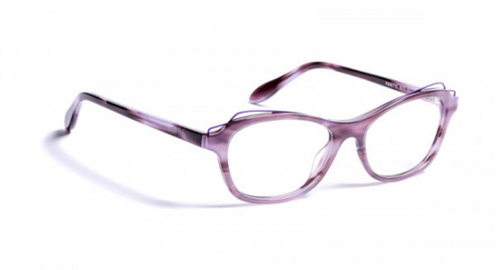 Boz by J.F. Rey FANETTE Eyeglasses, PLUM SEASHELL/PURPLE (8070)