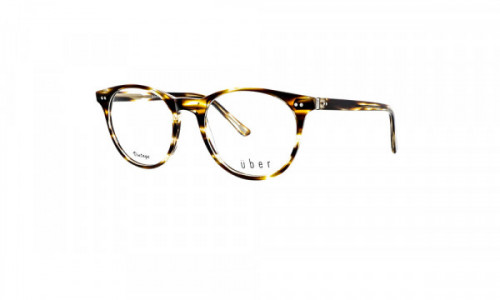 Uber McLaren Eyeglasses, Gold/Tortoise