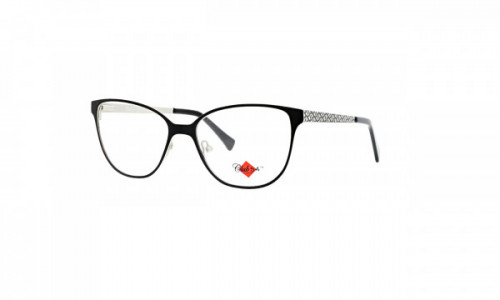 Club 54 Priscilla Eyeglasses, Black/Silver