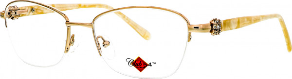 Club 54 Madonna Eyeglasses, Gold (no longer available)