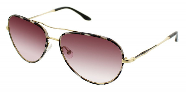 BCBGMAXAZRIA ETHEREAL Sunglasses, Gold