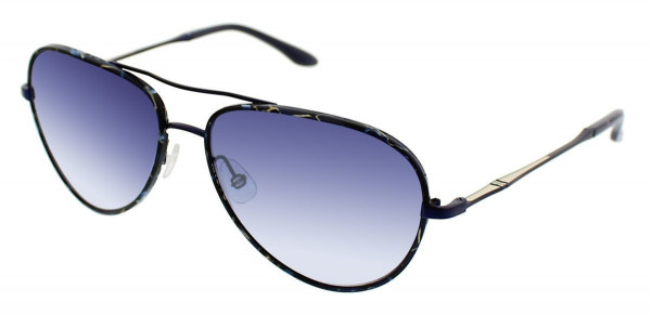 BCBGMAXAZRIA ETHEREAL Sunglasses, Navy Blue