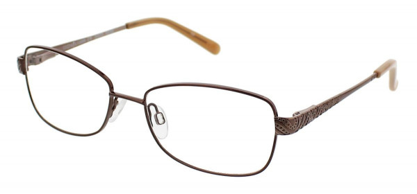 ClearVision DAKOTA Eyeglasses, Brown