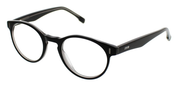 IZOD 2038 Eyeglasses, Black Laminate
