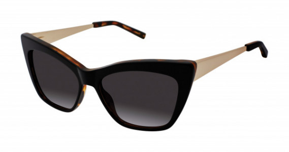 Kate Young K706 Sunglasses, Black (BLK)