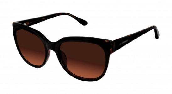 Lulu Guinness L153 Sunglasses, Black (BLK)