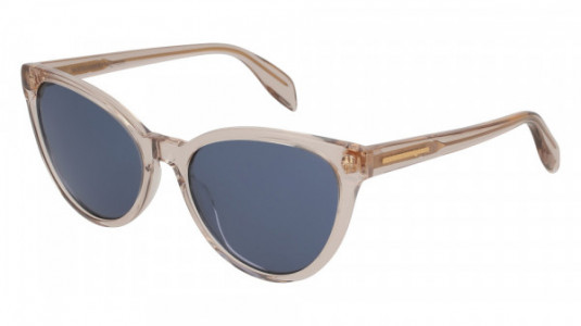 Alexander McQueen AM0111S Sunglasses, 002 - HAVANA with BROWN lenses