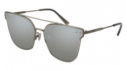 Bottega Veneta BV0140S Sunglasses, SILVER with SILVER lenses